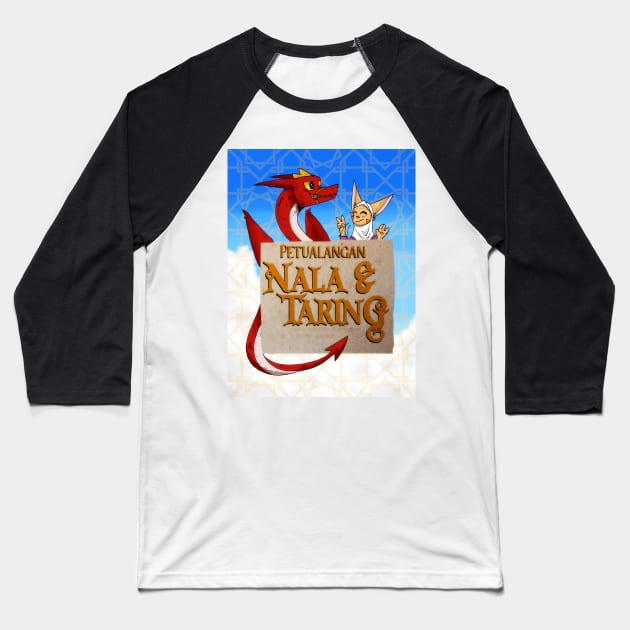 Nala dan Taring Baseball T-Shirt by roelworks